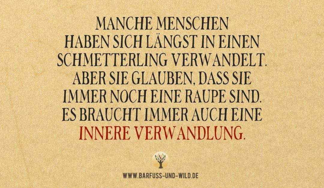 Was Du von Raupen und Schmetterlingen lernen kannst …  [PODCAST #29]