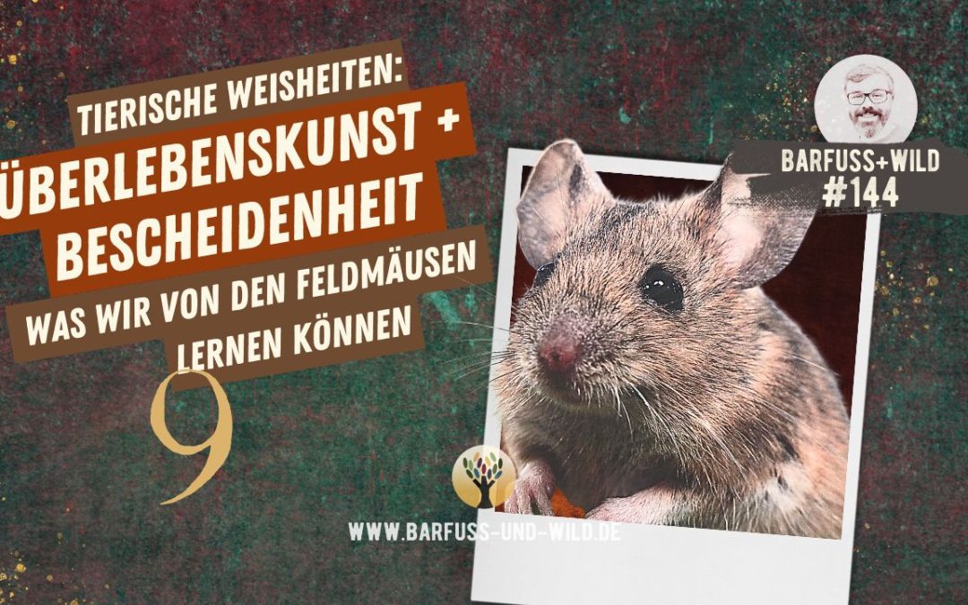 Tierische Weisheiten 9: Überlebenskunst und Bescheidenheit [PODCAST #144]