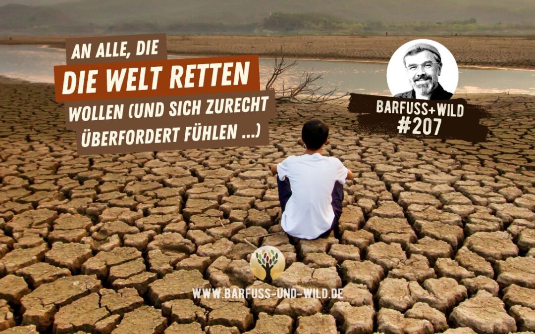 An alle, die die Welt retten wollen (und sich zurecht überfordert fühlen …) [PODCAST #207]